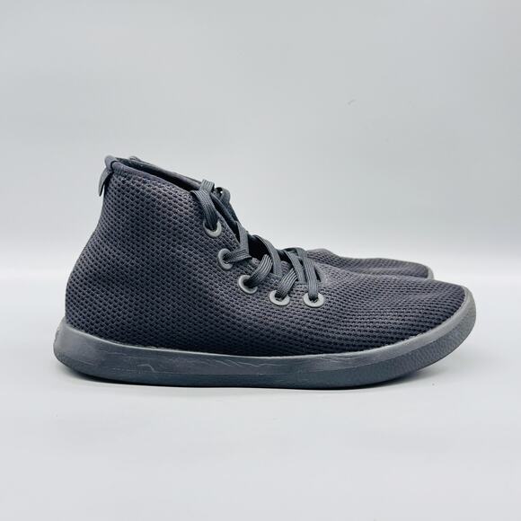 allbirds Other - Allbirds Shoes Mens 9 Black Mesh Tree Toppers High Top Casual Sneakers Comfort